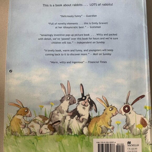 Award winning picture book The Rabbit Problem by Emily Gravett - Picture 10 of 10